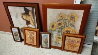 Lote de 5 cuadros decorativos