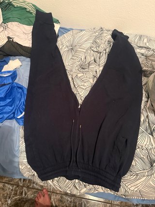 Pantalón largo chico azul