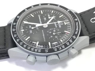reloj pulsera premium unisex omega x swatch moonswatch speedmaster mission to the moon