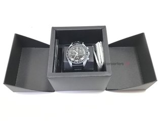 reloj pulsera premium unisex omega x swatch moonswatch speedmaster mission to the moon