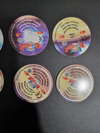 Lote 8 Tazos Pokémon League 1