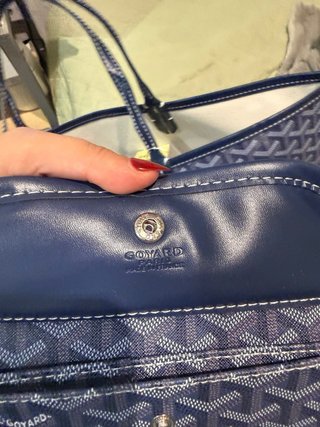 Bolso azul marca