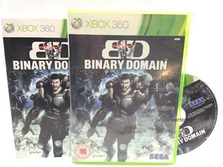 binary domain x360 *pal uk
