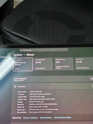 Lenovo Legion Go 2 Z2 Extreme 32GB RAM