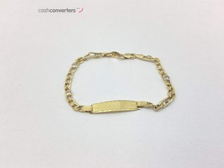 pulsera oro 18k con piedra con circonita