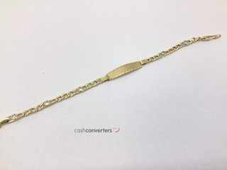 pulsera oro 18k con piedra con circonita