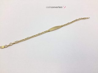 pulsera oro 18k con piedra con circonita