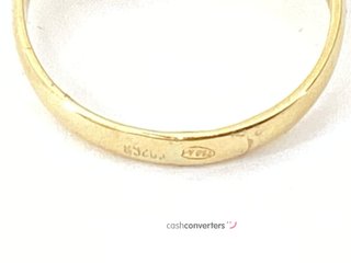 anillo oro 18k