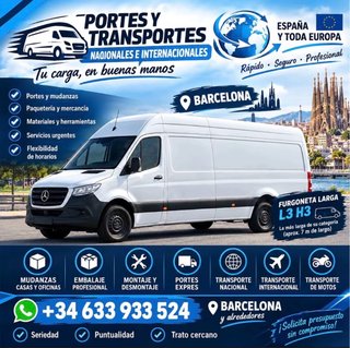 Mudanzas, Portes, Servicios Urgentes
