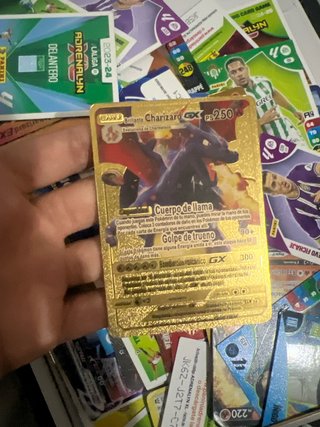 Charizard GX Ps250 Carta Pokémon Brillante