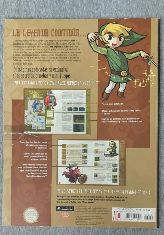 LEGEND OF ZELDA:WIND WAKER + GUÍA DVD + GUIA PAPEL
