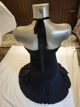 Vestito vintage elasticizzato con laccio