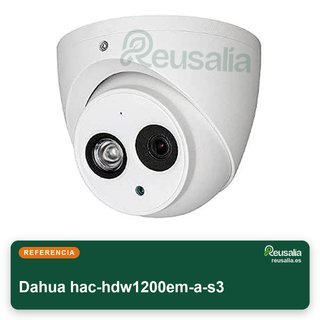 Dahua hac-hdw1200em-a-s3 cámara domo exterior