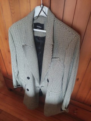 Americana cuadros Pull&Bear