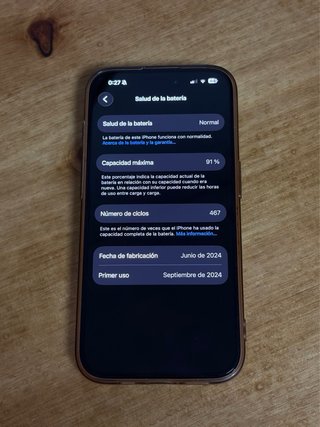iPhone 15 Pro 256GB Titanio Negro + 7 Fundas