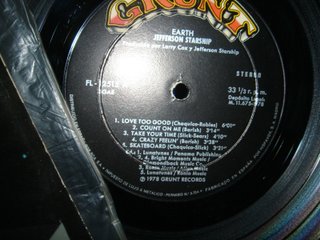 Vinilo , disco, LP, Jefferson Starship ‎– Earth -1978-edicion española