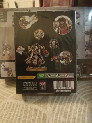 Terminator Chaplain Tarentus + Space Marines Scout
