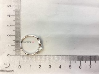 anillo plata 925mm con piedra con circonita
