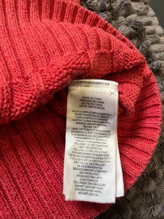 Maglione Ralph Lauren Trecce Rosso Taglia M