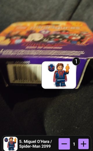 Lego Spider-Man 2099 Miguel O'Hara Minifigure