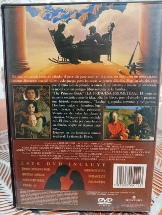 La Princesa Prometida DVD