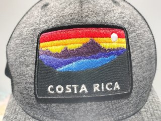 Gorra Costa Rica con parche bordado