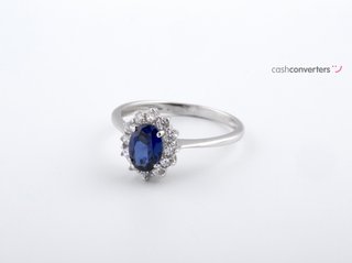 anillo oro 18k con piedra con circonita