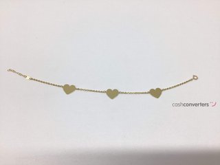 pulsera oro 18k con piedra