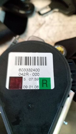 603332400 cinturón seguridad mercedes-benz 129664