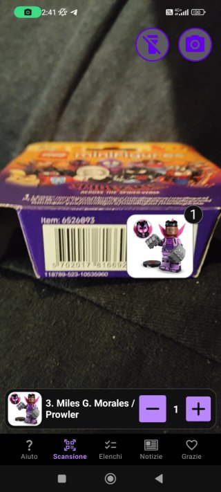 Lego 71050 Prowler Miles Morales Spider-Man