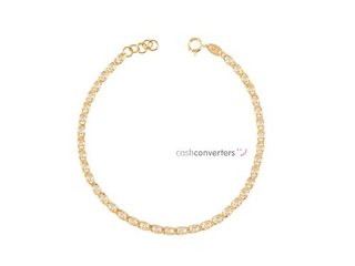 pulsera oro 18k con piedra con circonita