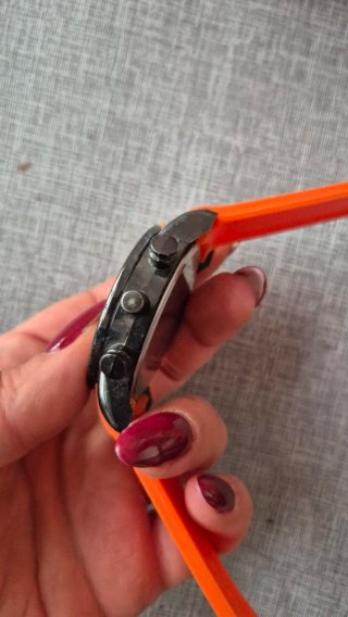 Orologio Bvlgari Arancione e Nero