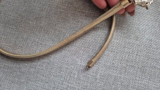 Cintura con charm cavalluccio marino strass