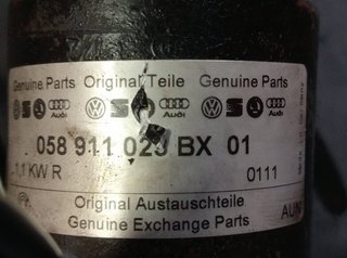 Audi 4844 motor arranque 058911023bx a4 berlina