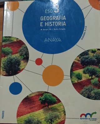Ciencias sociales, geografía e historia, ESO 3