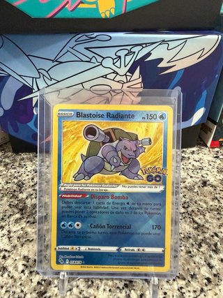 Carta Pokémon Blastoise Radiante 150