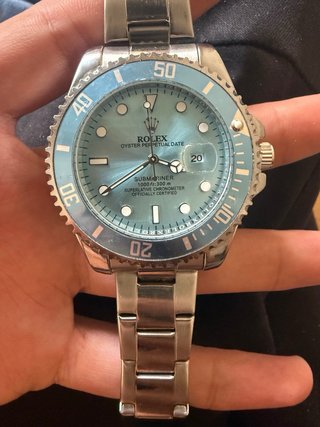Submariner Date Reloj Azul