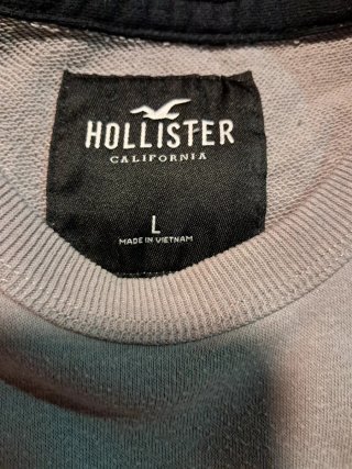 Sudadera Hollister Gris y Negra