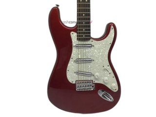 guitarra electrica squier fender squier classic vibe 60s stratocaster lrl candy apple red. guitarra eléctrica