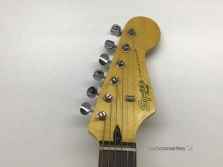 guitarra electrica squier fender squier classic vibe 60s stratocaster lrl candy apple red. guitarra eléctrica