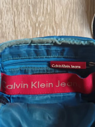 Borsello Tracolla Calvin Klein Jeans Nero Vintage