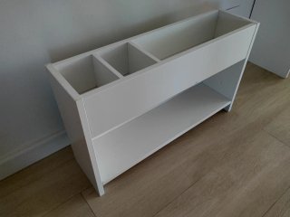 Módulo ampliación escritorio blanco