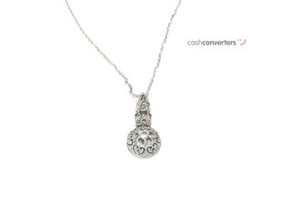 cadena oro 18k con piedra con moisanita 22cm