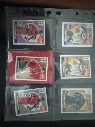13 Cromos Extra stickers Mundial
