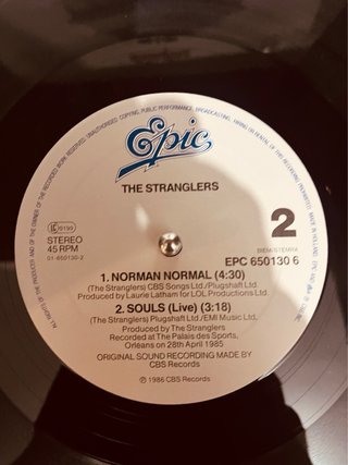 The Stranglers - Always The Sun Maxi Single 45RPM