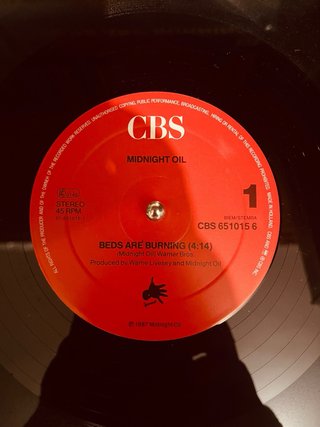 Midnight Oil - Beds Are Burning Maxi Single 45RPM
