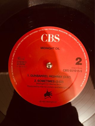Midnight Oil - Beds Are Burning Maxi Single 45RPM