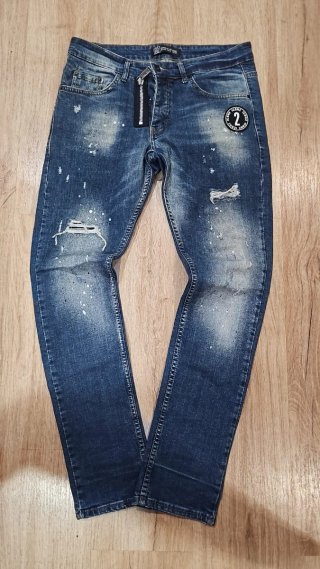 Pantalones vaqueros ICONZ desgastados