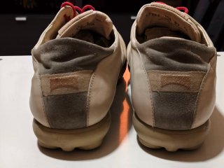 Zapatos Camper Piel Beige
