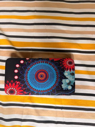 Cartera Desigual con estampado floral